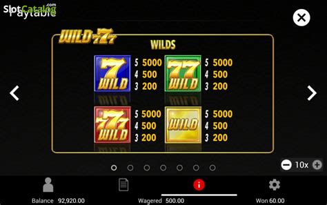 Play Wild 777 slot